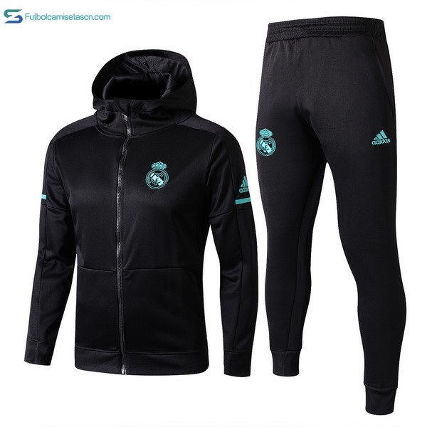 Chandal Real Madrid 2017/18 Negro Marino Verde